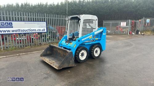 2019 MESSERSI SL35 skid steer loader (s/n C6006811) with front bucket