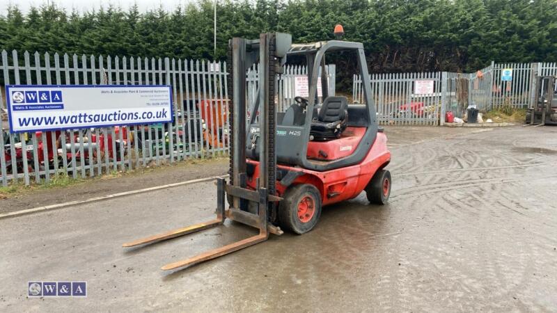 LINDE H25 2.5t diesel driven forklift truck with duplex mast (68925)