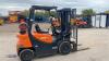 2018 DOOSAN G20P 2t gas driven forklift truck (s/n 2760 00850) with triple mast & side-shift - 6