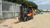 2018 DOOSAN G20P 2t gas driven forklift truck (s/n 2760 00863) with triple mast & side-shift