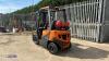 2018 DOOSAN G20P 2t gas driven forklift truck (s/n 2760 00863) with triple mast & side-shift - 3