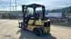 2013 YALE GDP35 3.5t diesel driven forklift truck (s/n B26020L) with triple mast & side-shift - 3