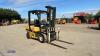 2013 YALE GDP35 3.5t diesel driven forklift truck (s/n B26020L) with triple mast & side-shift - 7