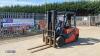 2016 NEXEN FDX25 2.5t diesel driven forklift truck (s/n X2E1855H) with triple mast & side-shift