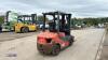 2015 NEXEN FDX25 2.5t diesel driven forklift truck (s/n X2T1843G) with triple mast & side-shift - 5