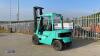 MITSUBISHI FD40 4t diesel driven forklift truck (s/n 50048) with duplex mast - 3