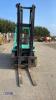 MITSUBISHI FD40 4t diesel driven forklift truck (s/n 50048) with duplex mast - 8