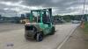 MITSUBISHI 4t diesel driven forklift truck (s/n 00823) with duplex mast & side-shift (All hour and odometer readings are unverified and unwarranted) - 5