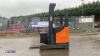 BOSS WRL16 1.6t battery driven reach truck (s/n 91002235) with charger - 2