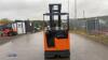 BOSS WRL16 1.6t battery driven reach truck (s/n 91002235) with charger - 4