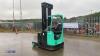 MITSUBISHI battery driven reach truck with charger - 3