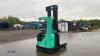 MITSUBISHI battery driven reach truck with charger - 5