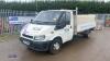 2006 FORD TRANSIT 90T 350 LWB dropside pick-up with tail lift (NU06 XWG)(MoT 24th March 2025)(V5, MoT & other history in office)