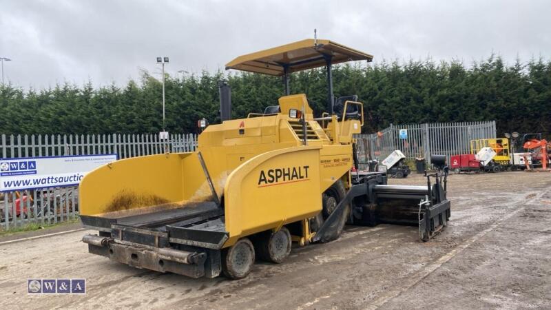 2014 AMMANN AFW500E tarmac paver