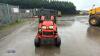 2011 KUBOTA G23-2 hydrostatic diesel mower, twin cutting deck & high tip collector (s/n 14389) - 8