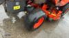 2011 KUBOTA G23-2 hydrostatic diesel mower, twin cutting deck & high tip collector (s/n 14389) - 9