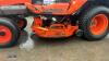 2011 KUBOTA G23-2 hydrostatic diesel mower, twin cutting deck & high tip collector (s/n 14389) - 14