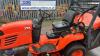 2011 KUBOTA G23-2 hydrostatic diesel mower, twin cutting deck & high tip collector (s/n 14389) - 17