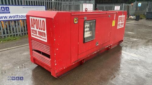 F G WILSON P100 100kva diesel generator (PERKINS)