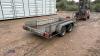 HAZELWOOD 3.5t twin axle plant trailer with ramps - 5