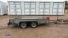 HAZELWOOD 3.5t twin axle plant trailer with ramps - 6