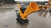 RATO twin engine 15hp & 7hp petrol rubber tracked wood chipper (120mm) (unused) - 7