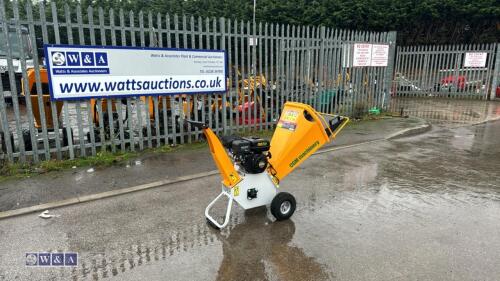 RATO 7hp petrol 100mm wood chipper (unused)