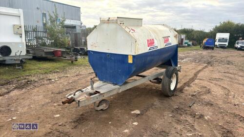 MAIN 2000ltr fast tow bunded fuel bowser