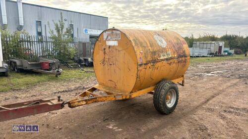 TRAILER ENGINEERING 2000ltr site towable bunded fuel bowser