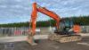 2020 HITACHI ZAXIS 130LCN steel tracked excavator with clip on pads (s/n H00102668) with 1 x bucket