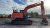 2020 HITACHI ZAXIS 130LCN steel tracked excavator with clip on pads (s/n H00102668) with 1 x bucket - 8