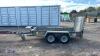 IFOR WILLIAMS 2.7t twin axle plant trailer (3383181) - 2