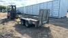 IFOR WILLIAMS 2.7t twin axle plant trailer (3383181) - 3