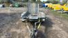 IFOR WILLIAMS 2.7t twin axle plant trailer (3383181) - 8