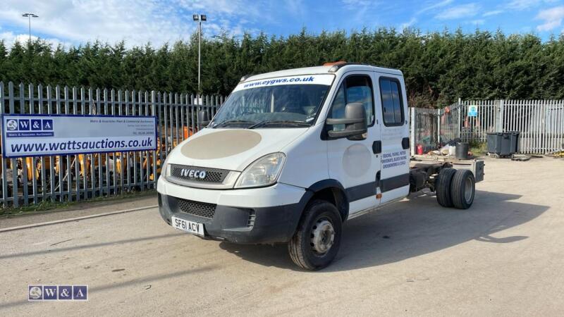 2011 IVECO DAILY 70C18 4-seater crew cab pick-up (SF61 ACV)(V5 in office)