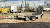 IFOR WILLIAMS 2.7t twin axle plant trailer (3379157) - 2