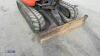 2016 KUBOTA KX61-3 rubber tracked excavator (3271005) with bucket, blade & piped - 9