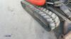 2016 KUBOTA KX61-3 rubber tracked excavator (3271005) with bucket, blade & piped - 10