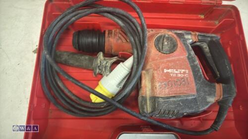 HILTI TE30-C 110v SDS rotary hammer drill c/w case