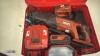 HILTI WSR22-A cordless reciprocating saw c/w 2 x batteries, charger & case