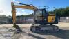 2016 JCB JS145LC Plus steel tracked excavator (s/n 2424192) with Q/hitch & piped - 3