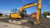 2016 JCB JS145LC Plus steel tracked excavator (s/n 2424192) with Q/hitch & piped - 8