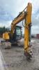 2016 JCB JS145LC Plus steel tracked excavator (s/n 2424214) with Q/hitch & piped - 11