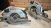 2 x MAKITA 110v circular saws - 6