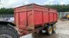 Twin axle tipping trailer - 3