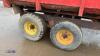 Twin axle tipping trailer - 16