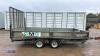 IFOR WILLIAMS LM147G 14ft 3.5t twin axle beavertail trailer (55161) - 6