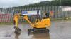 2021 JCB 8008CT rubber tracked excavator (s/n 3041758) with bucket, blade, piped & expanding tracks - 2