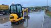 2013 JCB 801.8 rubber tracked excavator (s/n 02074107) with bucket, blade, piped, expanding tracks, cab & Q/hitch - 5