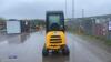 2013 JCB 801.8 rubber tracked excavator (s/n 02074106) with bucket, blade, piped, expanding tracks, cab & Q/hitch - 4